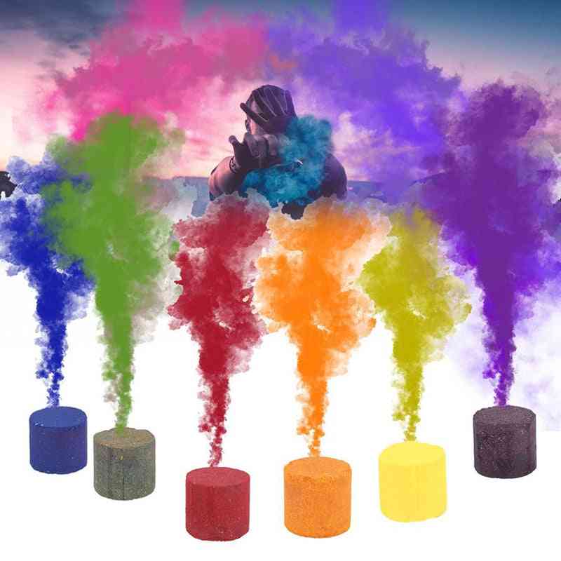 Colorful Magic Smoke, Tricks Cake, Props Fire Tips, Pills Fog Fun Toy