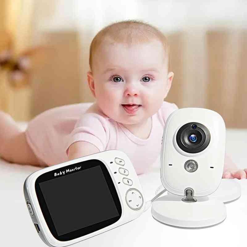Wireless Video Color Baby Monitor With 3.2inches Lcd