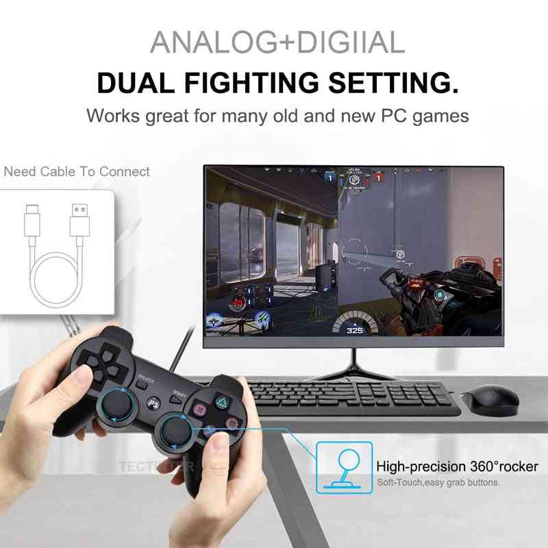 Supporto wireless, gioco per pc bluetooth, controller per sony ps3, joystick per gamepad