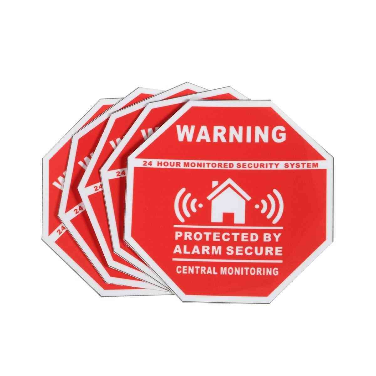 Home Alarm Security Stickers, Decals Signs For Windows & Doors