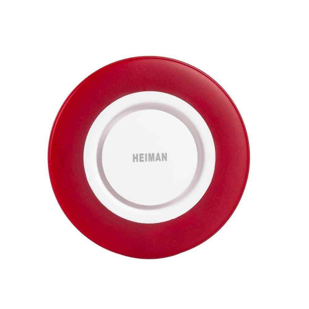 Alarm Strobe Flashing Horn, 95db Big Sounds Compatible With Smartthing Hub