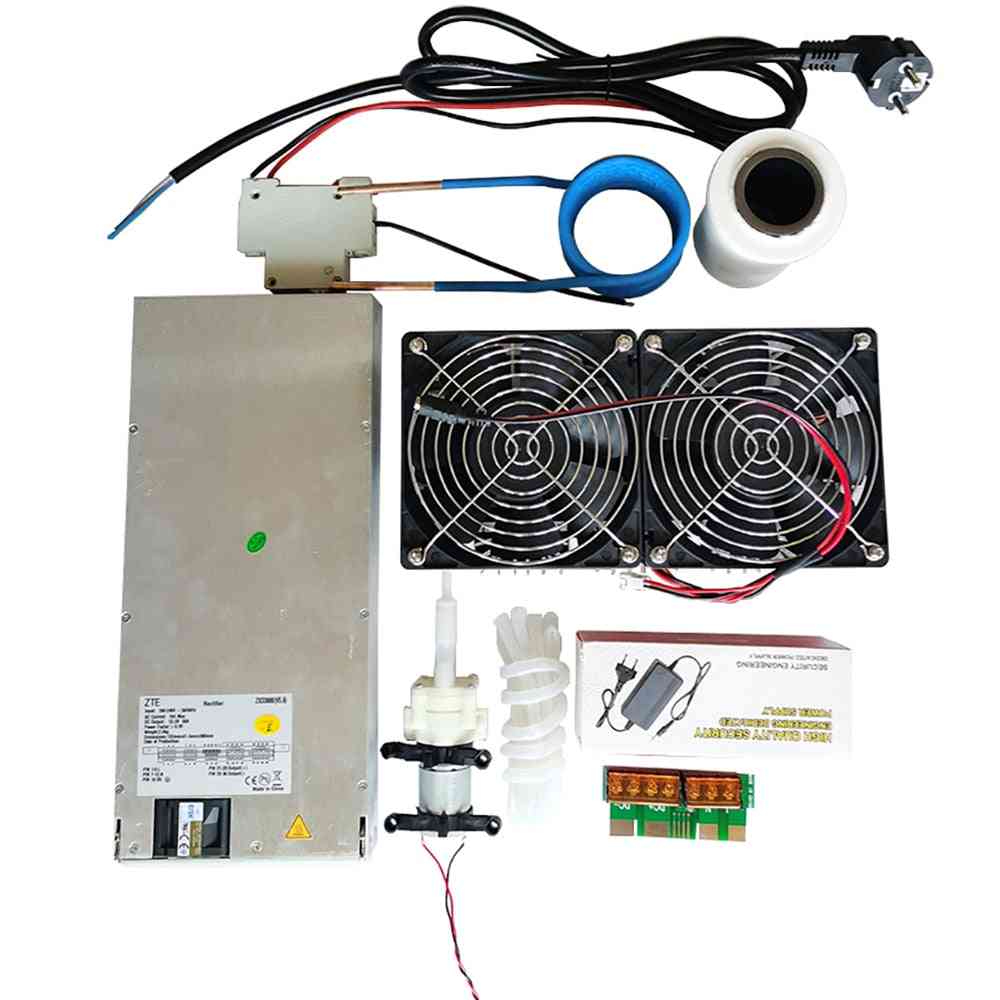 Placa PCB do aquecedor de indução zvs, fonte de alimentação da máquina de aquecimento e bomba da bobina (2500w)