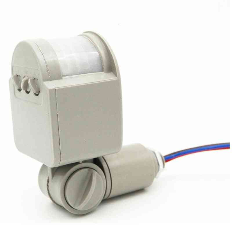 Ac 220v Automatic Infrared Pir Motion Sensor Switch With Led Light