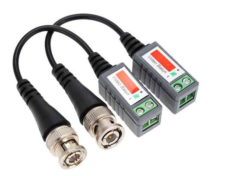 Cctv Video Balun, Passive Transceivers, Utp Bnc/ Cat5 Cable Accessories