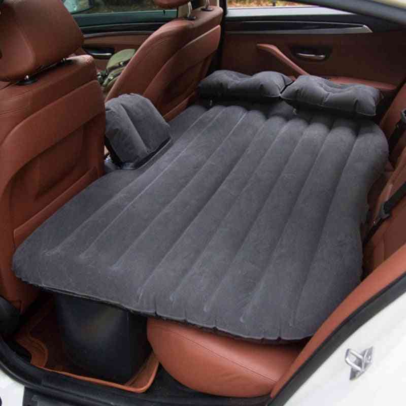 Automotive Air Inflatable Mattress, Car Travel Bed, Camping Sofa, Rear Seat