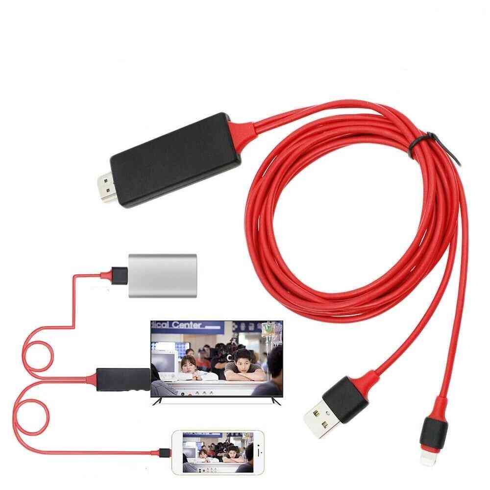 Cable hdmi para adaptador av digital lightning