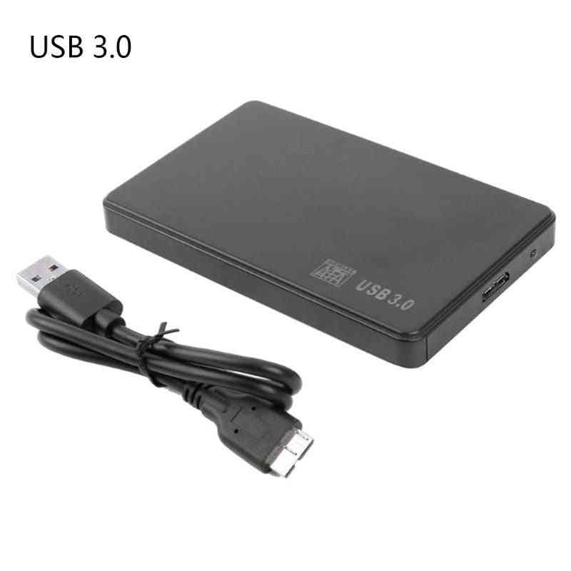 מארז HDD SSD, מתאם מארז קופסת כונן קשיח מסוג SATA ל- USB