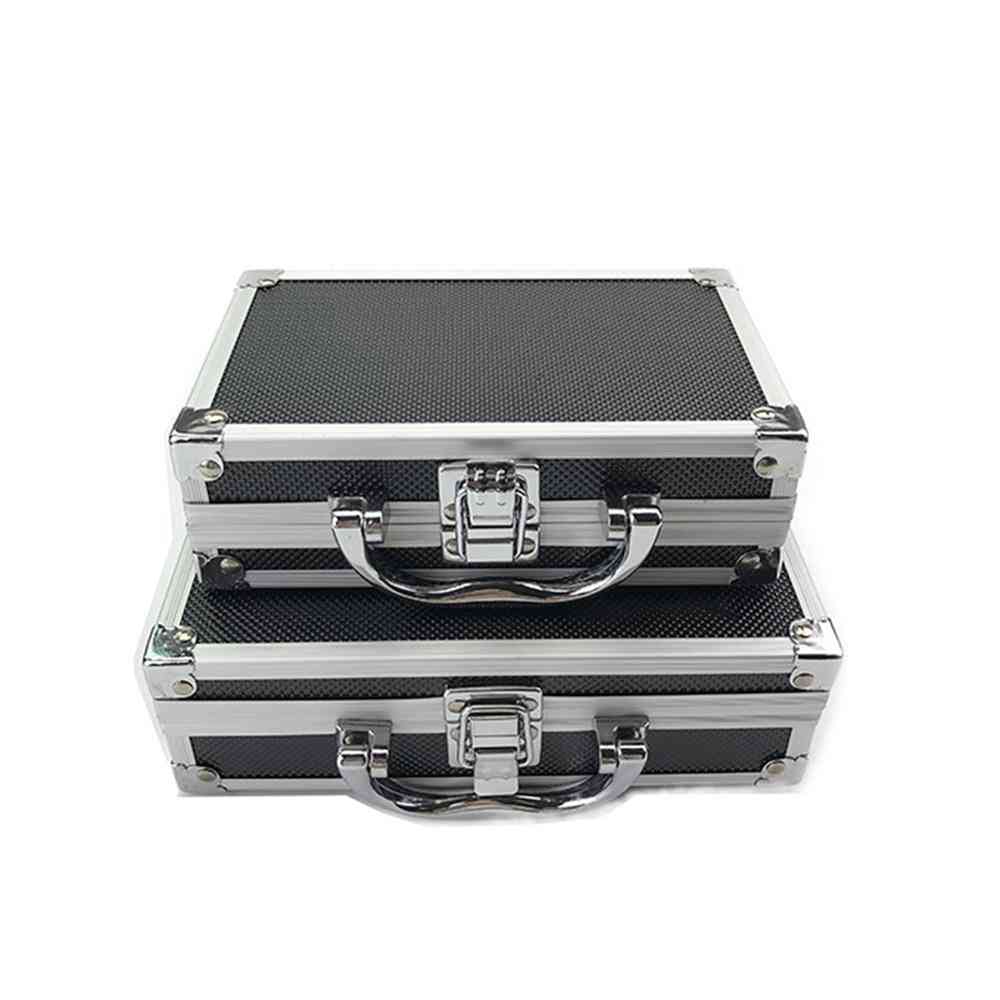 Maintenance Equipment Safety Storage Suitcase, Portable Organizer Aluminum Alloy + Abs Toolbox