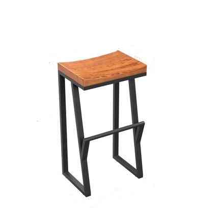 High Stool Leisure Bar Chair, Front Coffee Chairs