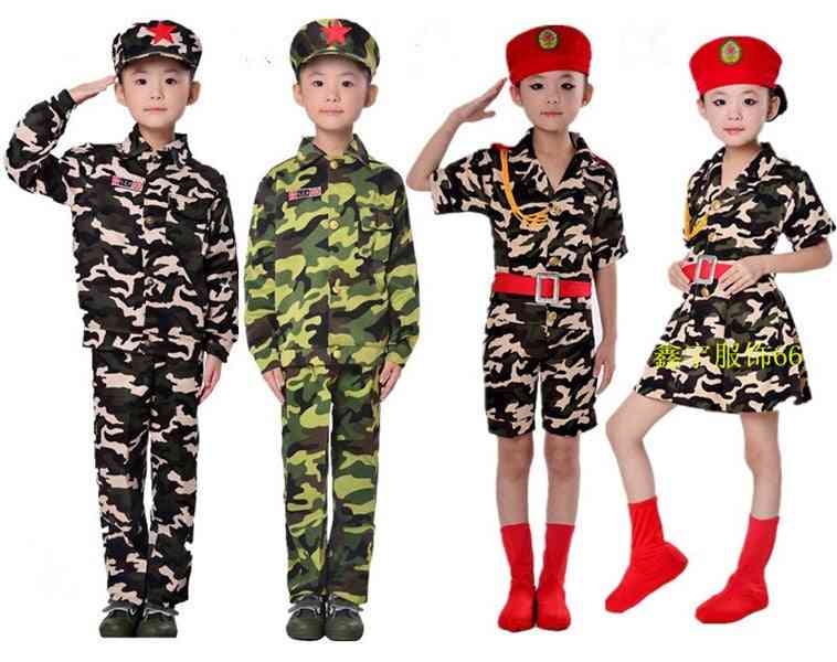 Camouflage Dance, Military Uniforms Costumes
