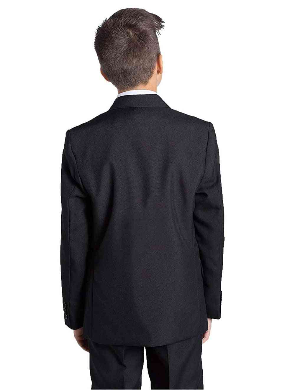 Tuxedo Fist Communication Party Wear Suit For Boy's