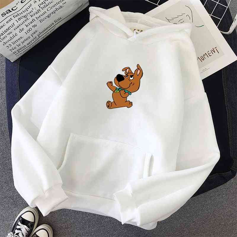 Cute Dog Print Sweatshirt Kawaii Hoodie