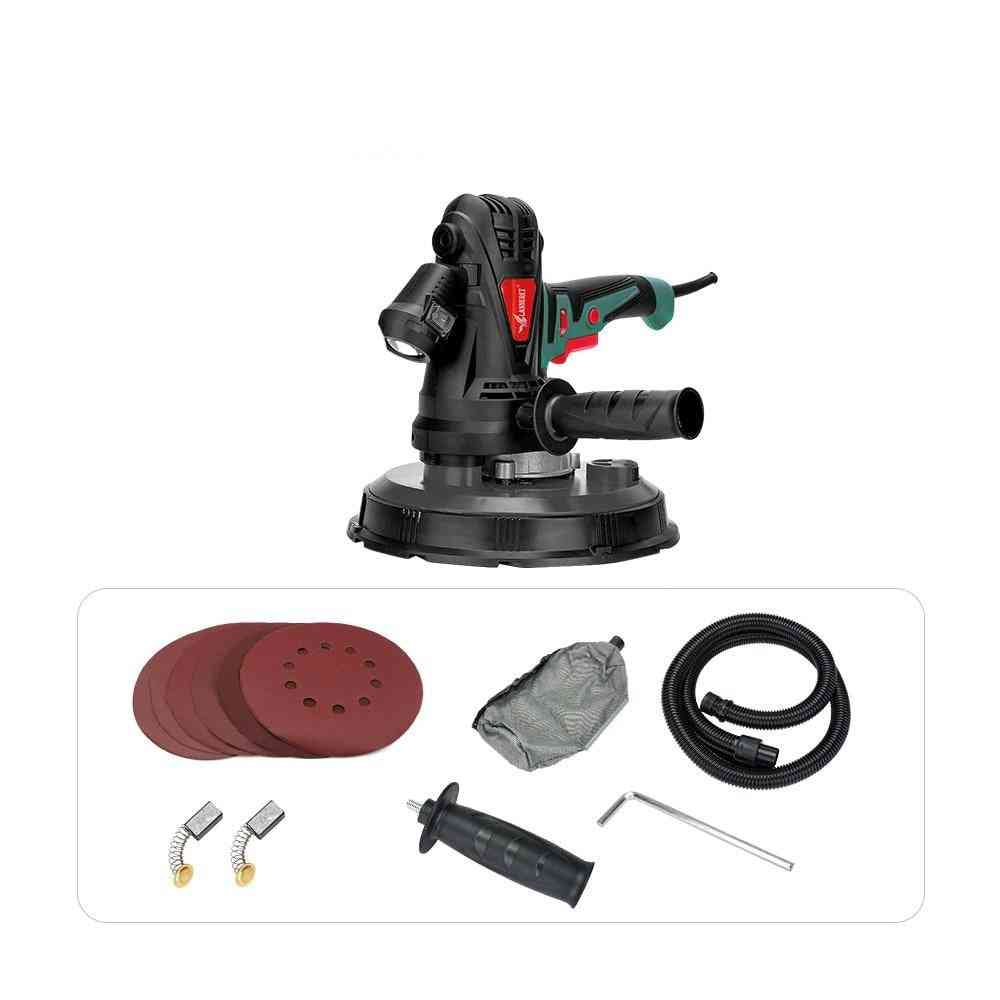 Handheld Drywall Sander, Speed Wall Polisher Machine With Led Light