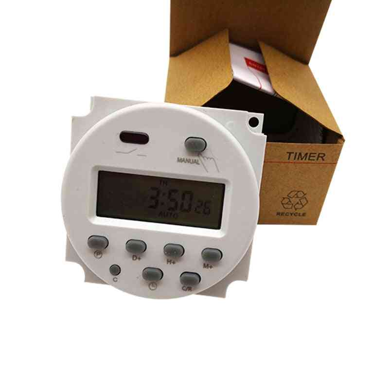 Digitalni LCD elektronski časovnik, stikalo za upravljanje časa odštevanja ciklov