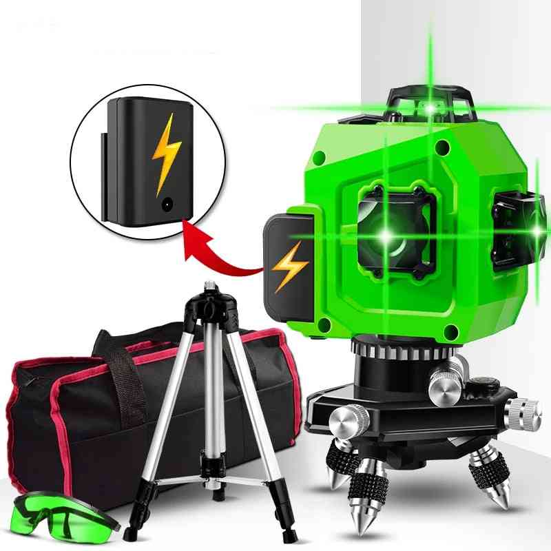 360 Horizontal And Vertical Cross Super Powerful Green Laser Level