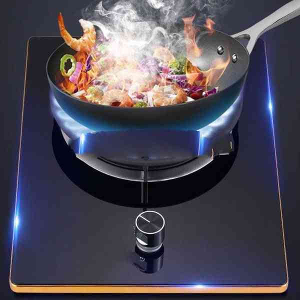 Gas Stove, Tempered Glass Energy Saving Fierce Fire Cooking