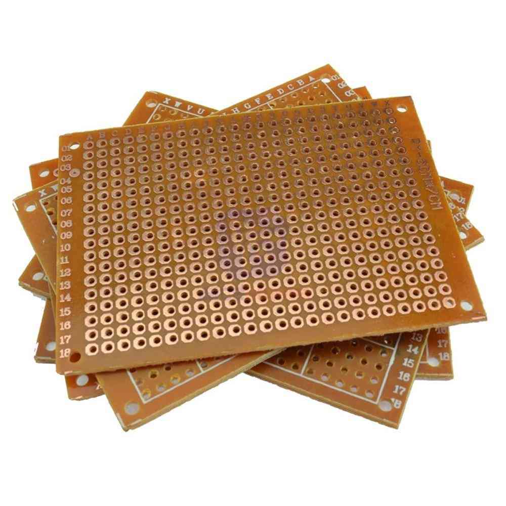 Hole Pitch- Prototype Paper, Printed Circuit Panel, Single Sided, Pcb Board