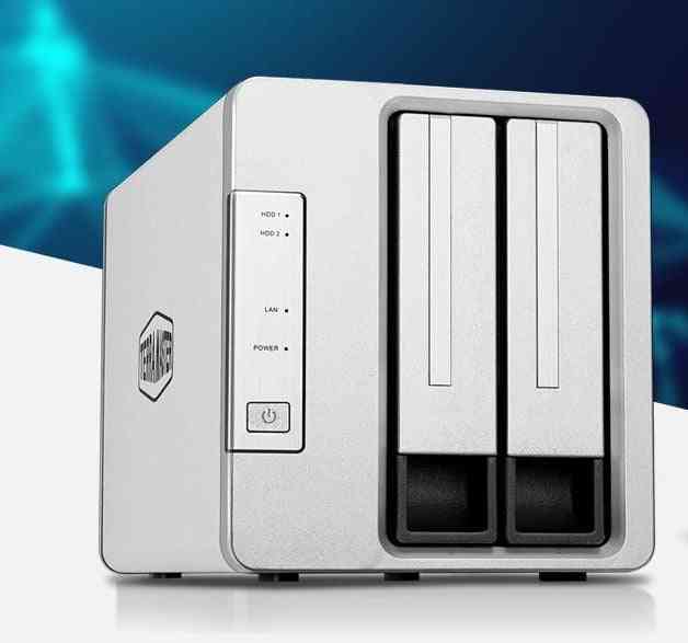 F2-210 Nas 2-bay Quad Core Multimedia Personal Cloud Storage