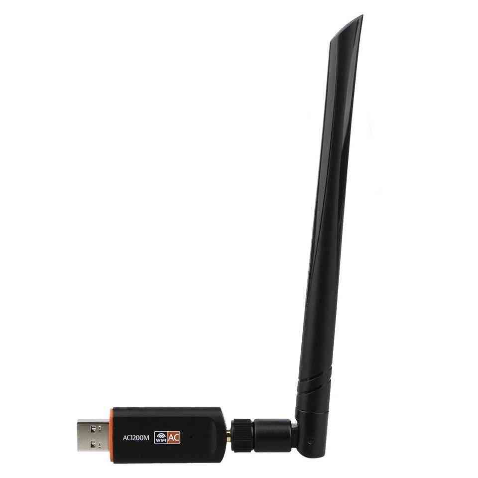Adapter wifi usb 3.0, 5g antena ethernet, karta sieciowa, dwuzakresowy bezprzewodowy klucz sprzętowy;