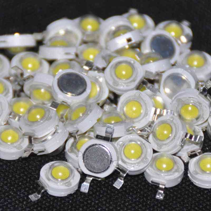 1w- Hochleistungschips, weißes Licht, Perlen LED-Dioden