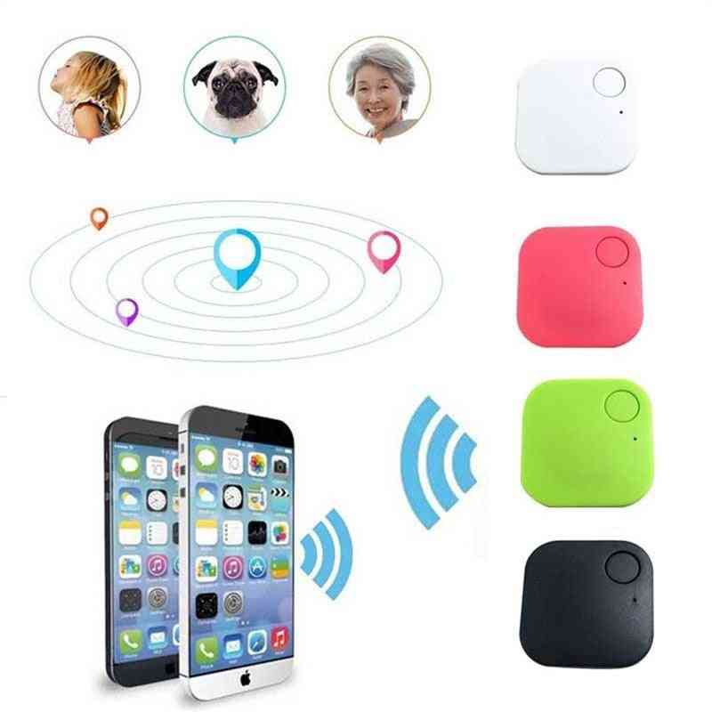Bluetooth 4.0- localizador gps, alarma de etiqueta, llave de billetera, perro mascota, rastreador inteligente de bolsillo