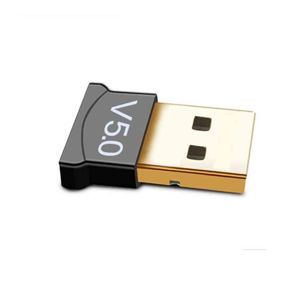 USB bluetooth-5.0, bezdrôtové adaptéry, audio prijímač, dongle pre vysielač