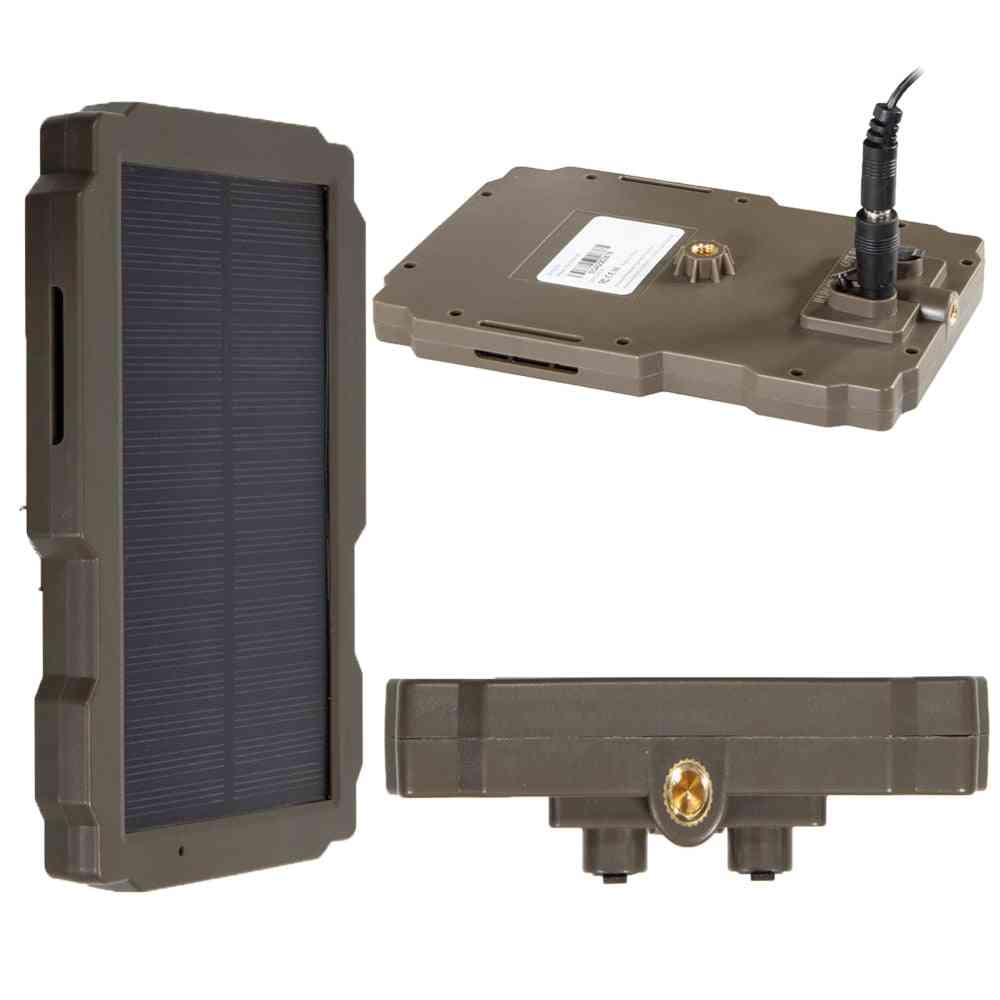 12v kamera myśliwska panel słoneczny, ładowarka zasilająca akumulator do suntek 9v