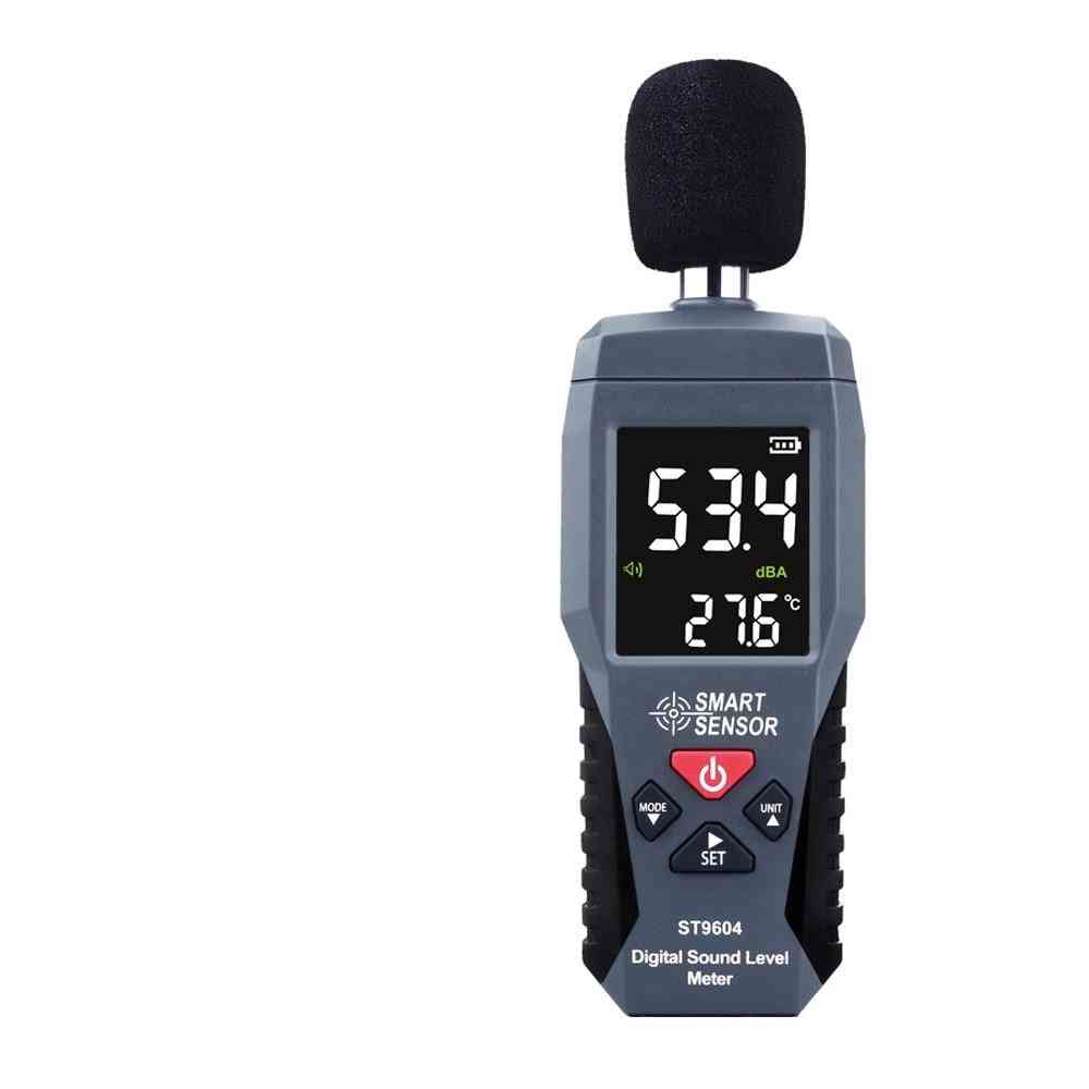 Digital Sound Level Noise Meter Measurement 30-130db Decibel Detector