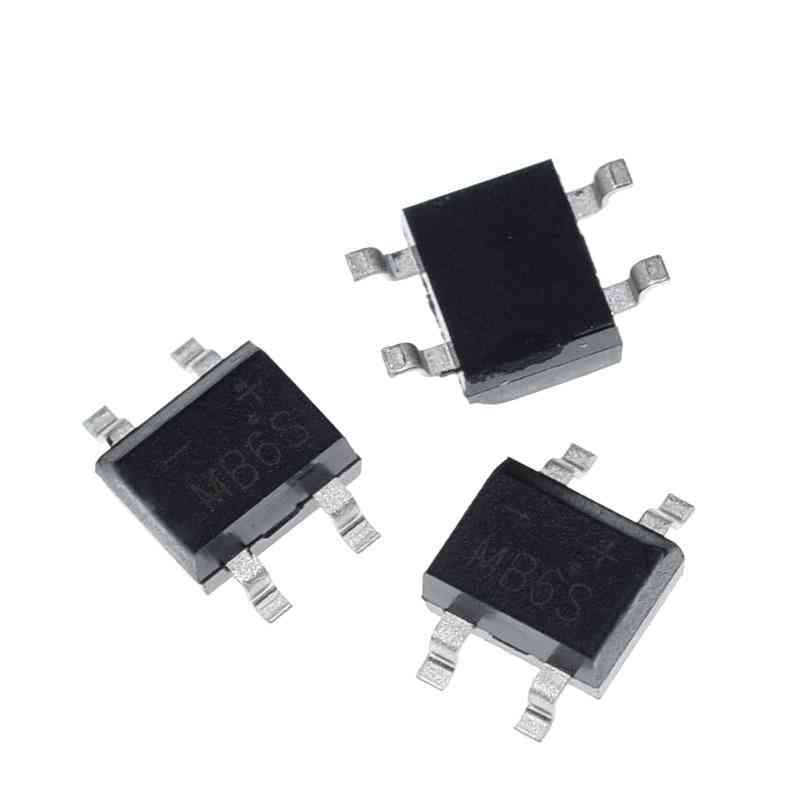 600v 0.5a sop-4 smd gelijkrichter diodebrug mb6s