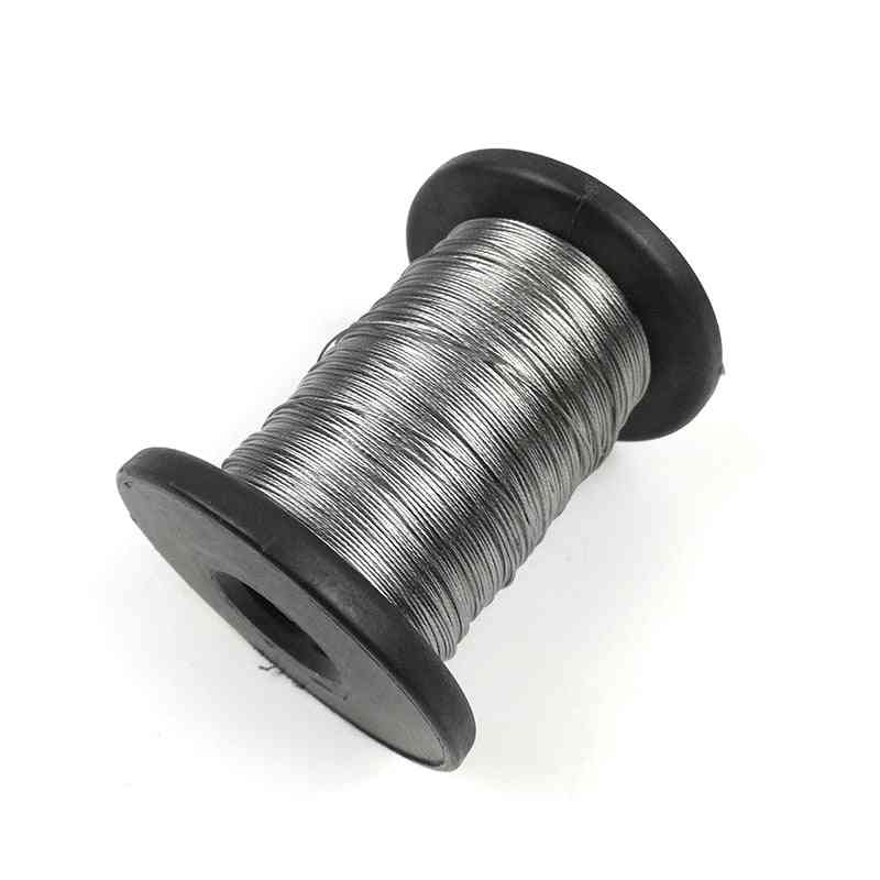 10-meter Fishing Line, Soft Steel Stranded, Wire Rope Cable
