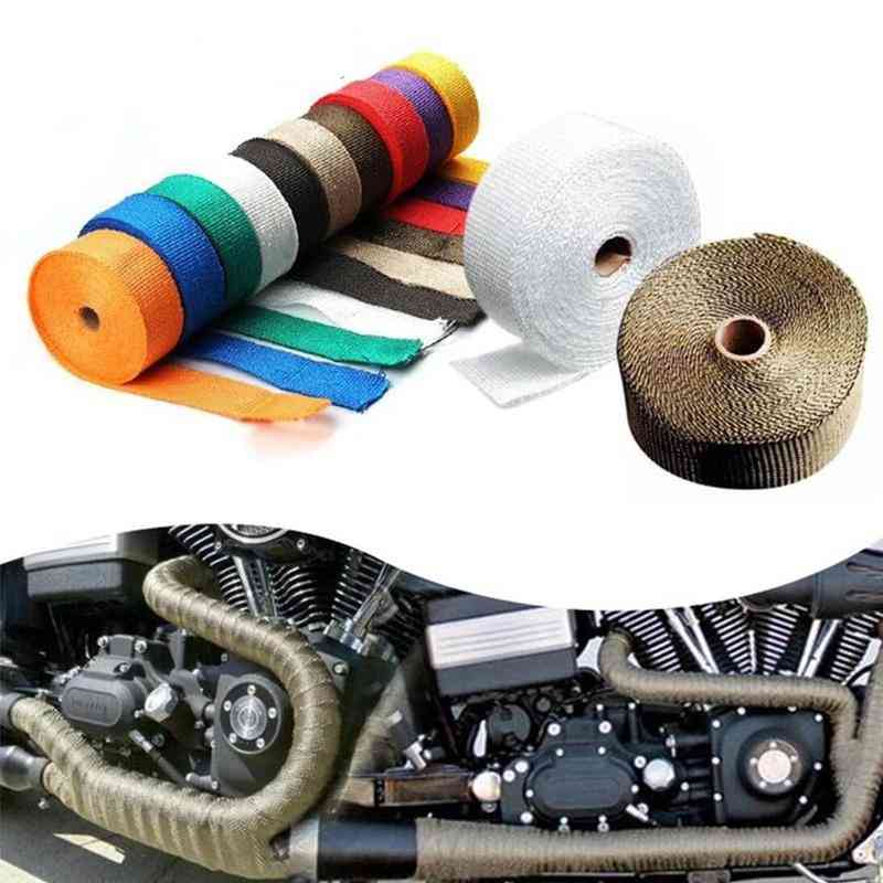 Motorcycle Exhaust Heat Wrap, Thermal Shield Tape