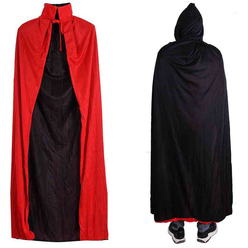 Fashion Cloak, Long Velvet Cape, Halloween Cosplay