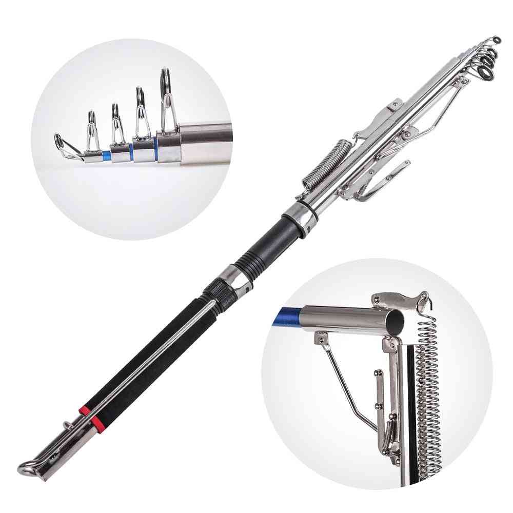 Automatic Sea River Fishing Telescopic Spinning Ring Rod