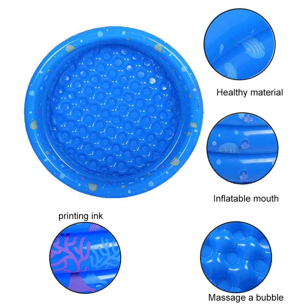 Portable Indoor / Outdoor Baby Swimming Pool Inflatable Basin Bathtub Ocean Ball For