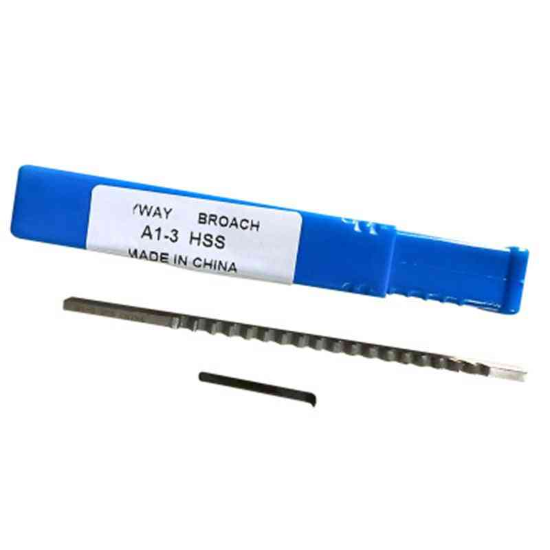 Keyway Broach Metric Sized High Speed Steel Broaching Tools