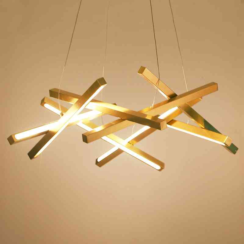 Postmoderná minimalistická lustrová kreatívna lampa