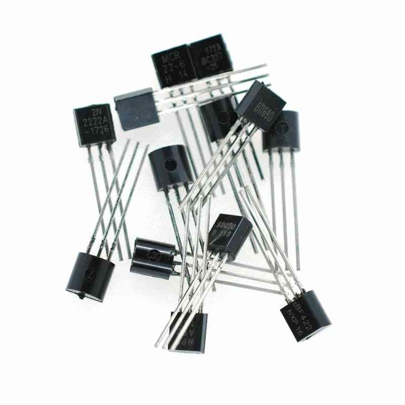 100pcs- In-line Triode Npn, Switching Transistors