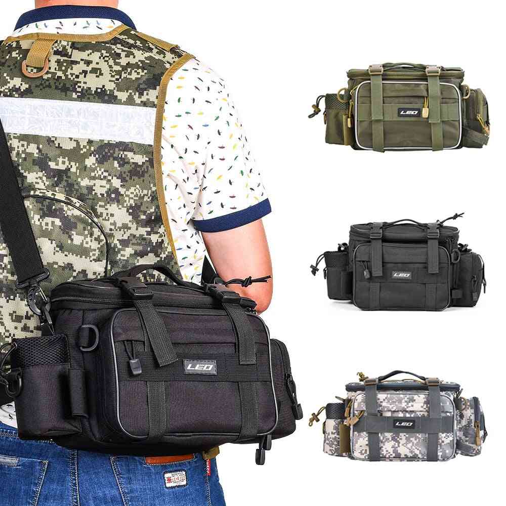Multifunctional- Fishing Case Tackle, Outdoor Sports, Single Shoulder Bag