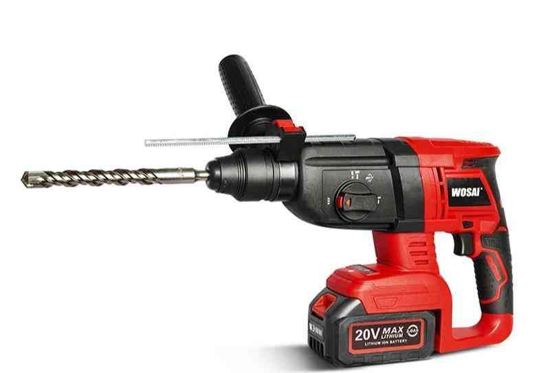 Electric Impact Drill, Rotary Brushless Motor, Cordless Hammer
