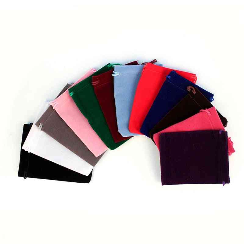 Coloful Velvet Bag, Jewelry Packing Drawstring Pouches Bags