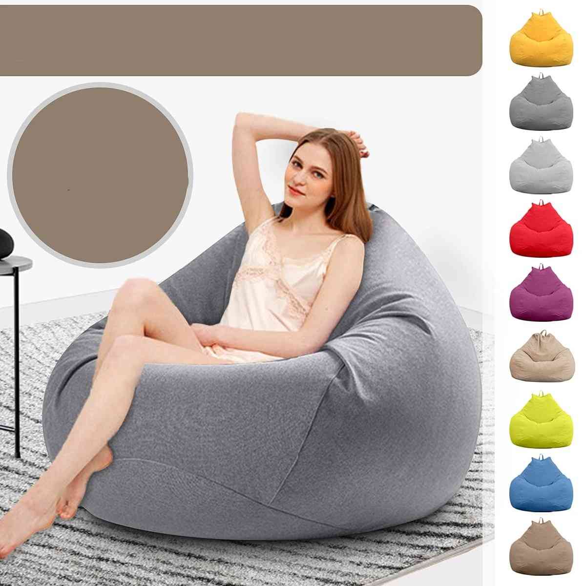 Large- Lazy Bean-bag Sofas-cover Only