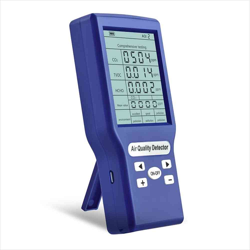 Digital Co2 Sensor- Ppm Carbon Dioxide, Gas Analyzer Monitor, Usb Detector Meter