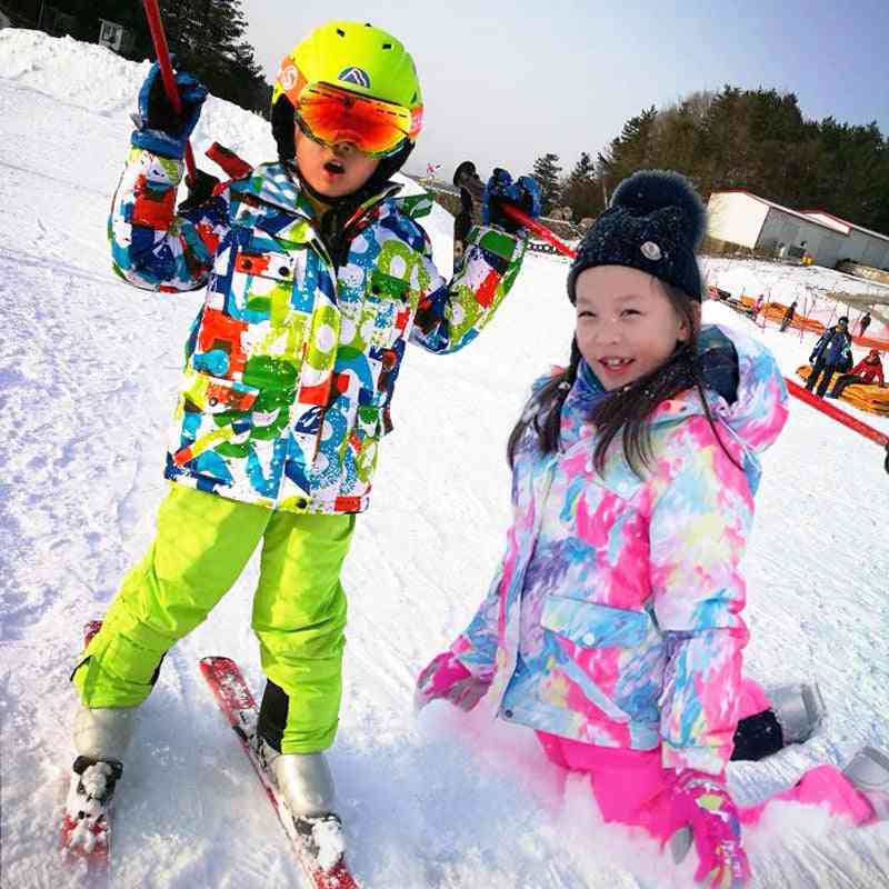 Winter Warm- Snowboarding Ski Jacket & Pants Suit Set