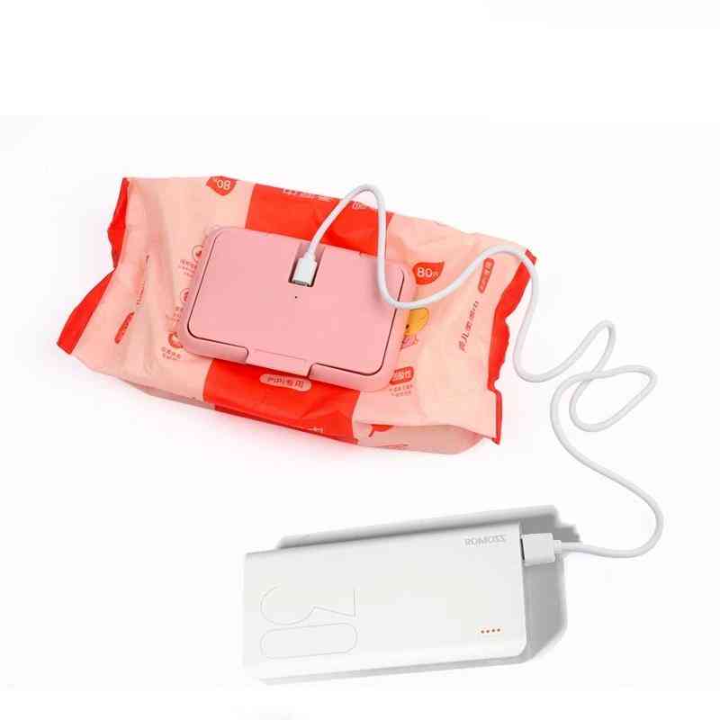 Portable Baby Wipes, Heater Thermal Warm, Wet Towel Dispenser