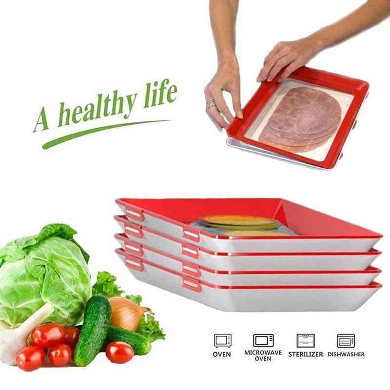 Creative Food Preservation Stackable Food Fresh Tray