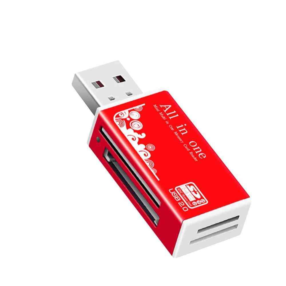 USB 2.0-SD адаптер за четец на карти за tf/ cf/ mini sd sdhc