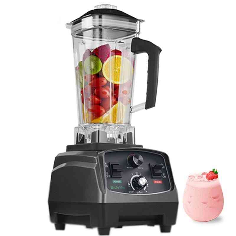 Liquidificador com cronômetro de qualidade comercial e espremedor de sucos para alimentos de frutas, smoothies de gelo de processador