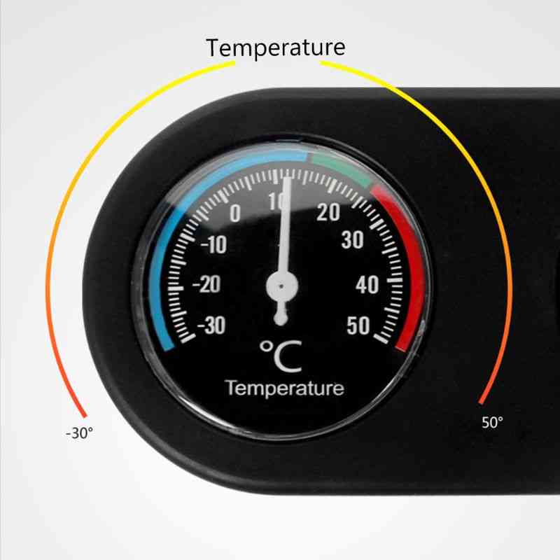 Krybdertanktermometer, hygrometermonitor, temperatur og fugtighed, vivarium terrarium