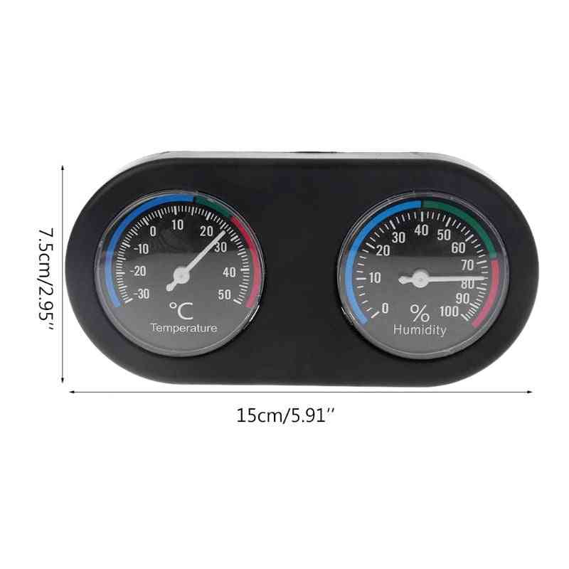 Reptile Tank Thermometer, Hygrometer Monitor, Temperature And Humidity, Vivarium Terrarium