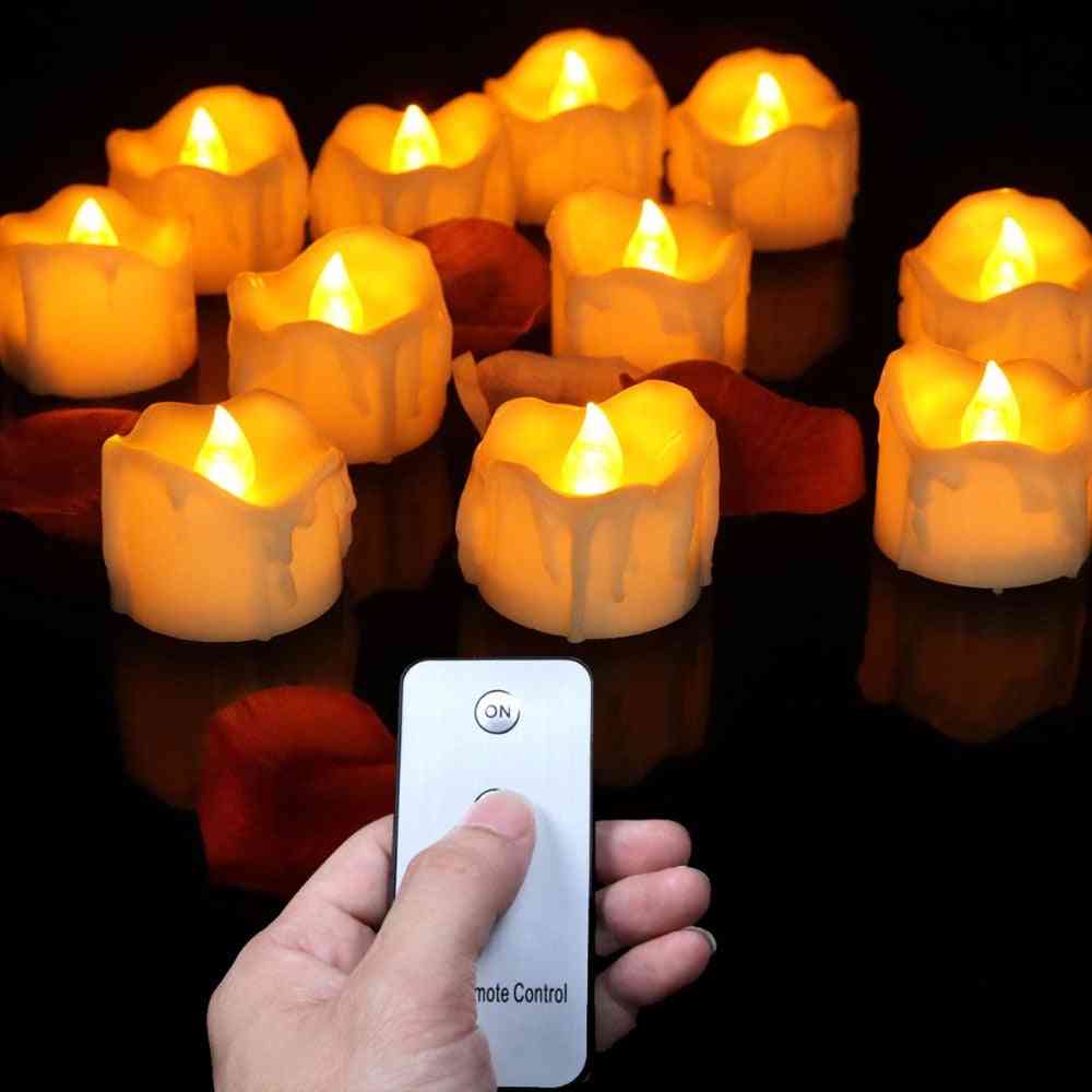 12 Remote & Not Remote- New Year Candle